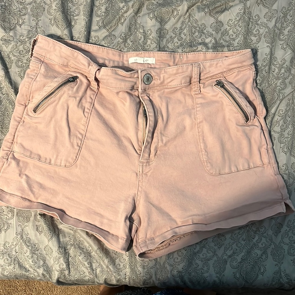STS Blue Ellie High Rise Zip Pocket Short
